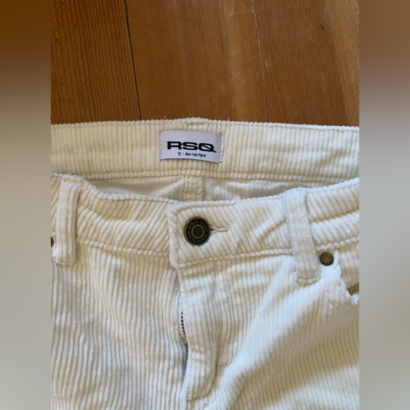 Cream Cord Jeans - Picture 2 of 4